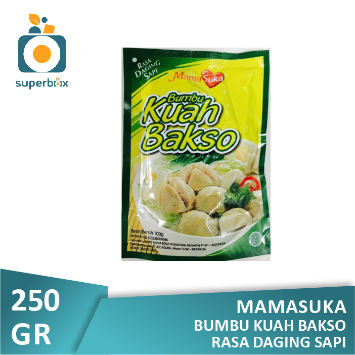 Mamasuka Bumbu Kuah Bakso Gr Superbox